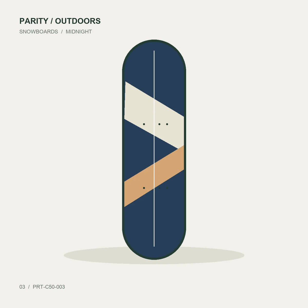 Product illustration of Cascade 152 Snowboard in midnight